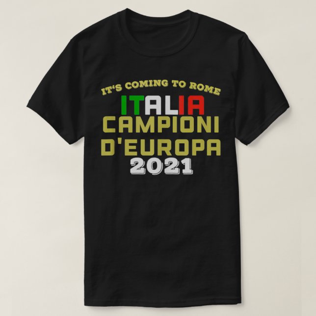 Camiseta Itu2018 llega a Roma graciosa campeona italiana 20 (Diseño del anverso)