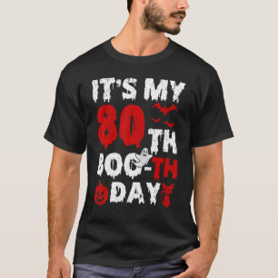 Camiseta Itu2019s Mi 80º Boo El Día Da Miedo Ha