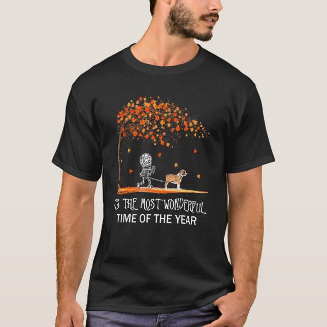 Camiseta Itu2019s The Most Wonderful   Bulldog For Kids Tee (Anverso)