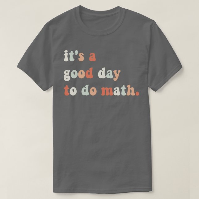 Camiseta Itx27 es un buen día para hacer matemáticas (Diseño del anverso)