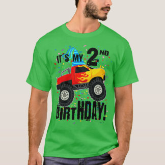 Camiseta Itx27 Mi segundo cumpleaños Monstruo de cumpleaños