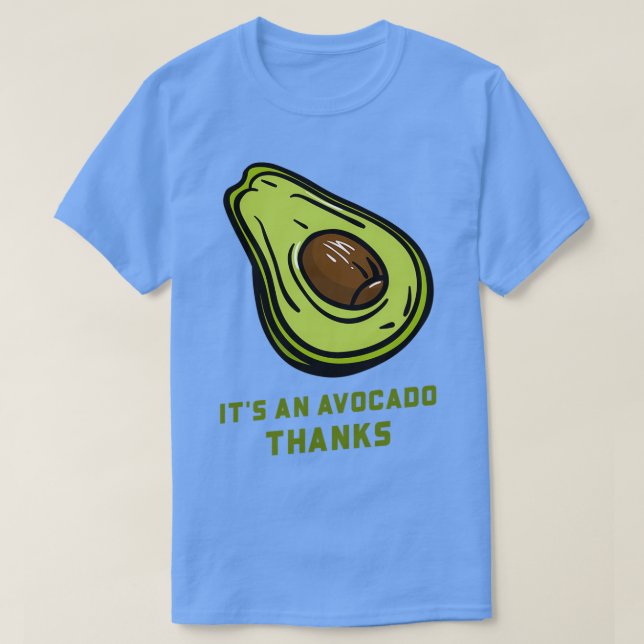 Camiseta Itx27 Un aguacate gracias (Diseño del anverso)