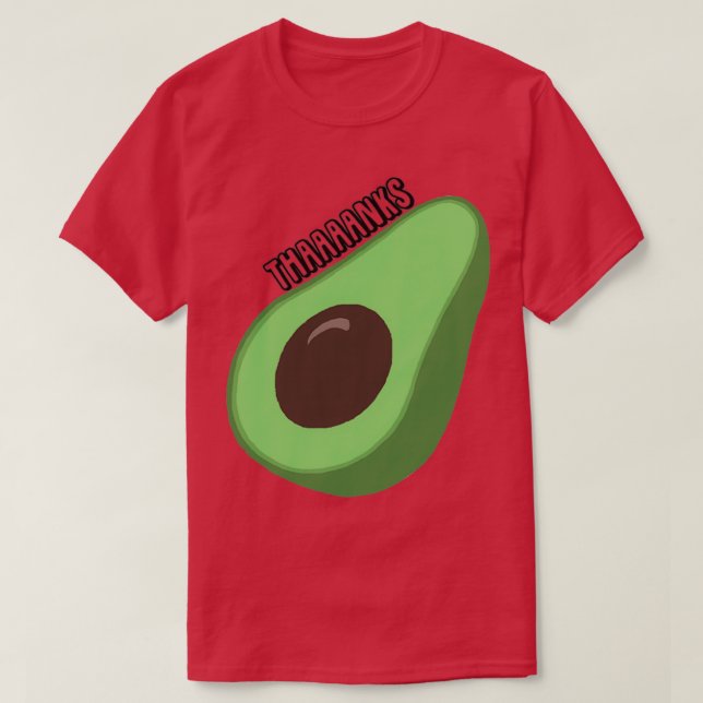 Camiseta Itx27 y aguacate (Diseño del anverso)