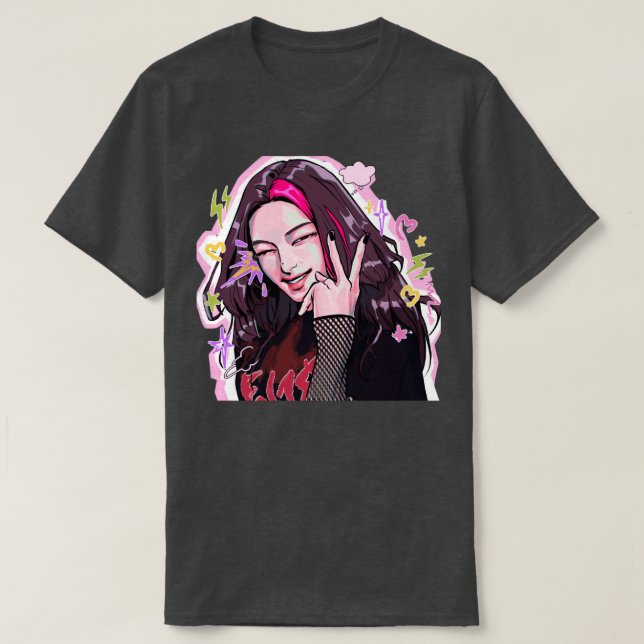 Camiseta ITZY Hwang Yeji (Diseño del anverso)