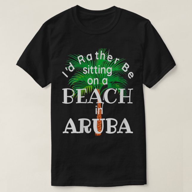 Camiseta Iu2019d Para Las Mujeres Más Bien En Una Playa De  (Diseño del anverso)