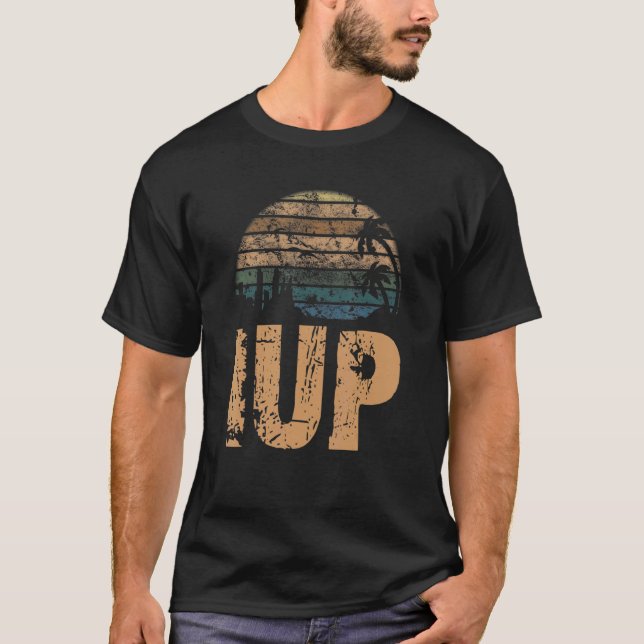 Camiseta IUP Vintage Sunset (Anverso)