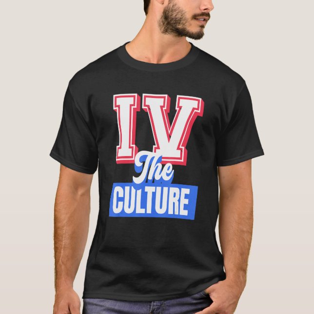 Camiseta Iv Culture Black Girl Melanin Women Men Afro Ameri (Anverso)