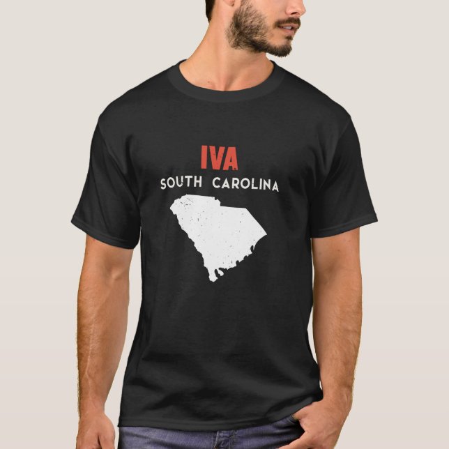 Camiseta Iva South Carolina Estados Unidos de América Viaje (Anverso)