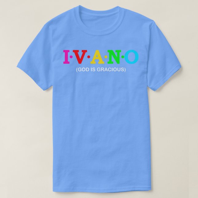 Camiseta Ivano Dios es amable (Diseño del anverso)
