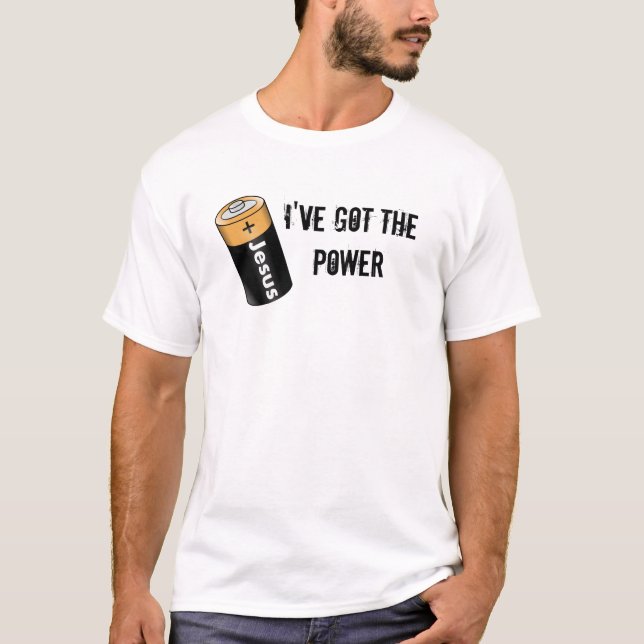 Camiseta I've Got The POWER (jesús Battery) (Anverso)