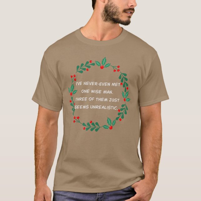 Camiseta Ive NeverEven Met One Wise Manhree Ofhem Just Seem (Anverso)
