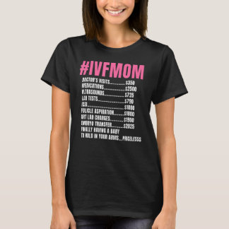 Camiseta Ivf Mom Fertiled Egg In Vitro Fertilization Price