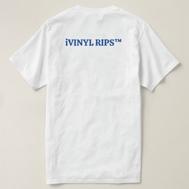 CAMISETA iVINYL RIPS™ 01 (Reverso del diseño)