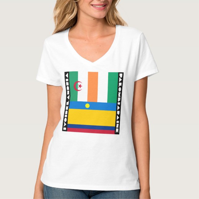 Camiseta Ivorirelandria y Palombiaraine (Anverso)