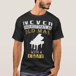 Camiseta Ivory Chuckles: La magia del viejo Mans Piano golp