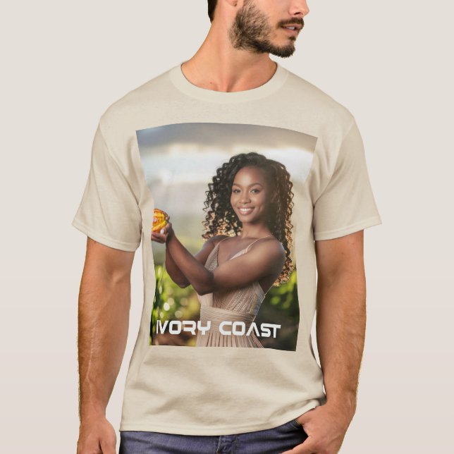 CAMISETA IVORY COAST - COCOA (Anverso)