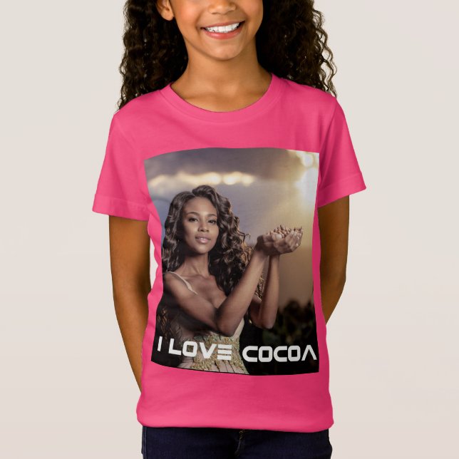 CAMISETA IVORY COAST - I LOVE COCOA (Anverso)