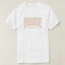 Camiseta Ivory Lace NOVIA Despedida de Soltera Fiesta de Re