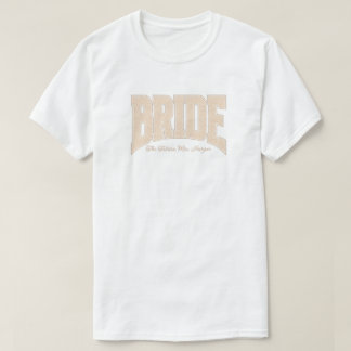 Camiseta Ivory Lace NOVIA Despedida de Soltera Fiesta de Re