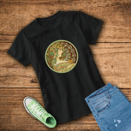 Camiseta Ivy Lithograph Alphonse Mucha