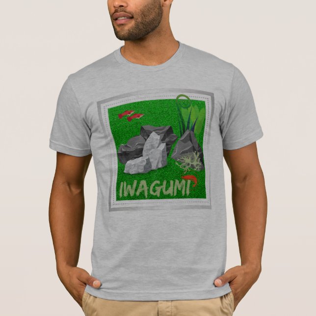 Camiseta Iwagumi - arte de la caja de vidrio (Anverso)