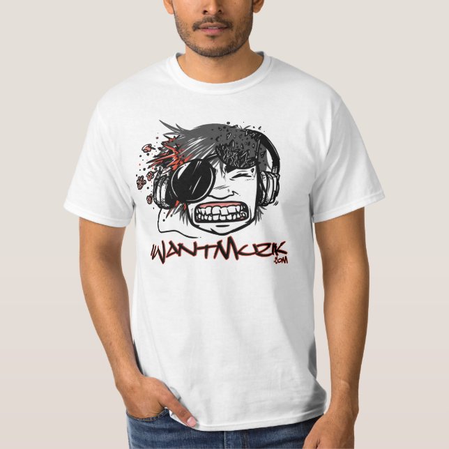 Camiseta iWantMuzik (Anverso)