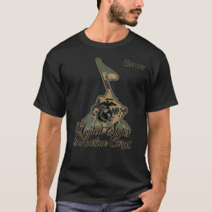 Camiseta Iwo Jima Digital Woodland Silhouette