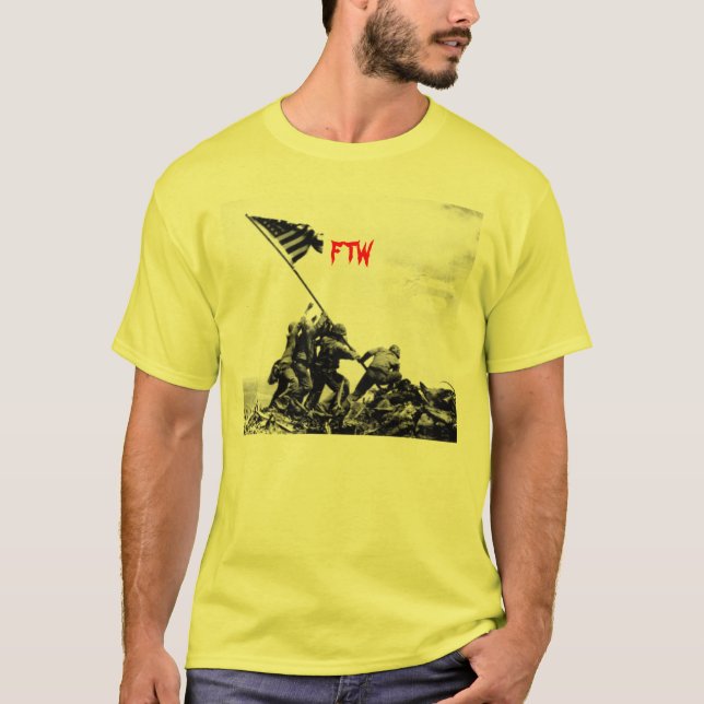 Camiseta Iwo Jima FTW (Anverso)