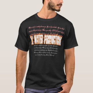 Camiseta IWP "M.I.T.D.F." (naranja/blanco)