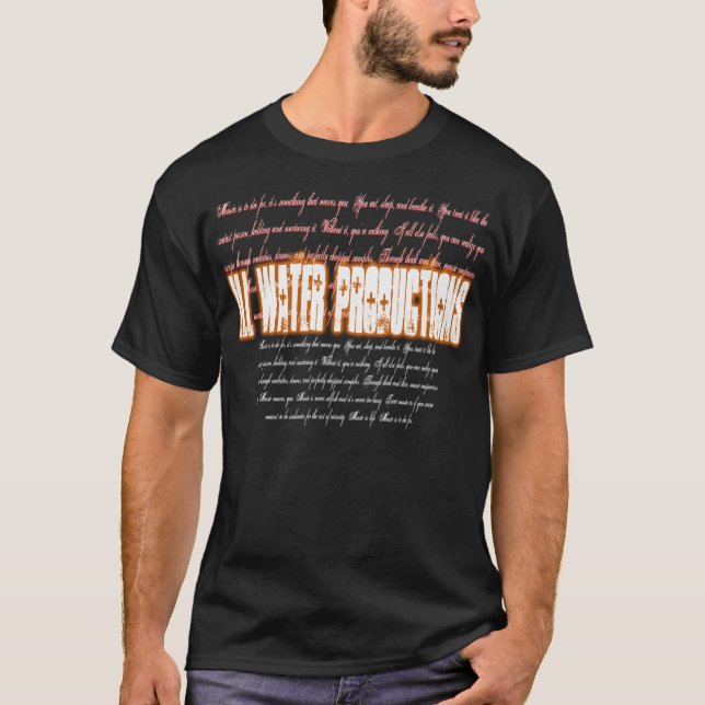 Camiseta IWP "M.I.T.D.F." (naranja/blanco) (Anverso)