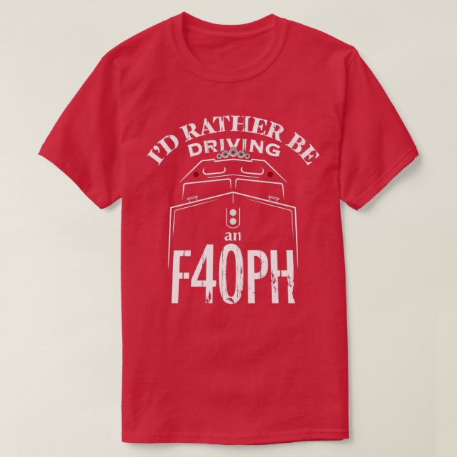 Camiseta Ix27d Prefiere conducir un F40PH (Diseño del anverso)