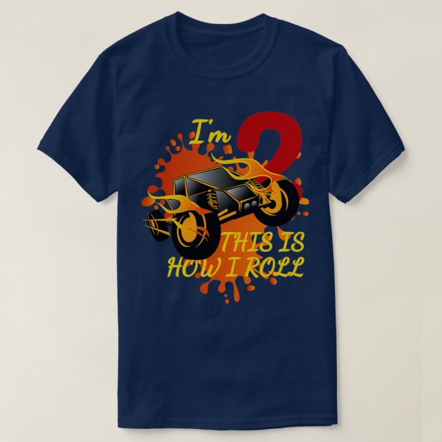 Camiseta Ix27m 2 así es como rollo (Diseño del anverso)