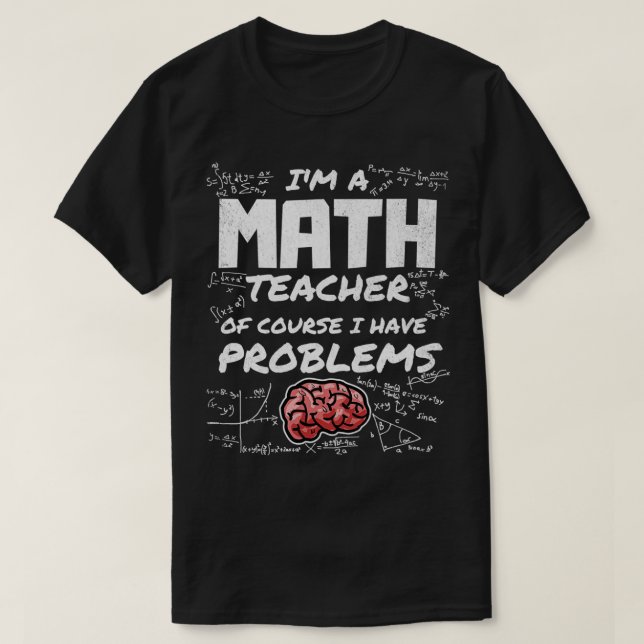 Camiseta Ix27m a Maestra Por supuesto que tengo problemas M (Diseño del anverso)