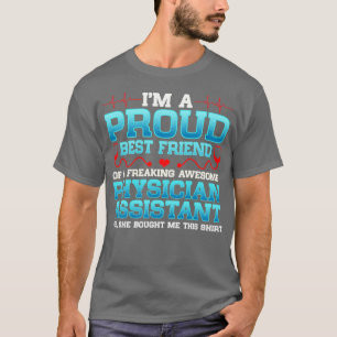 Camiseta Ix27m A Proud Best Friend Of A Freakin Awesome Phy