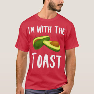 Camiseta Ix27m con el amante del aguacate divertido de la t