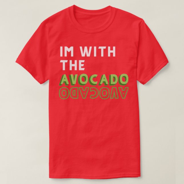 Camiseta Ix27m Con El Avacado (Diseño del anverso)
