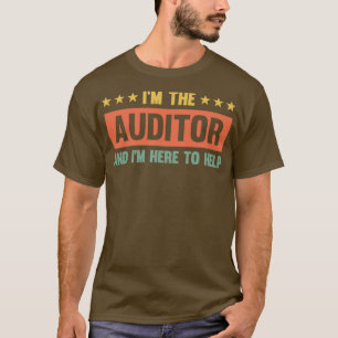 Camiseta Ix27m el Auditor Funny Audit Accounting