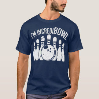 Camiseta Ix27m Incredibowl Funny Bowling Team Bowler T