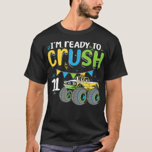 Camiseta Ix27m Listo Para Aplastar Camión De Más De 11 Años