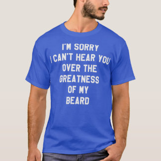 Camiseta Ix27m Lo Siento Canx27t Te Escucho Sobre La Grande