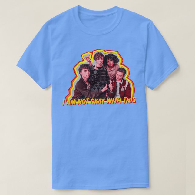 Camiseta Ix27m No está bien con esta vibra retro (Diseño del anverso)