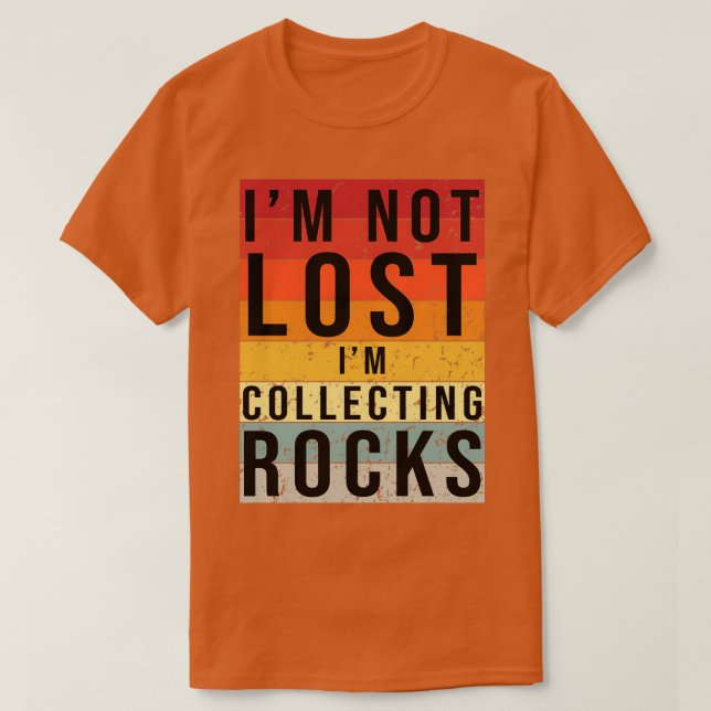 Camiseta Ix27m No Perdido Ix27m Recolección De Rocas Gemas  (Diseño del anverso)