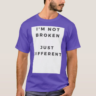 Camiseta Ix27m no roto solo diferente