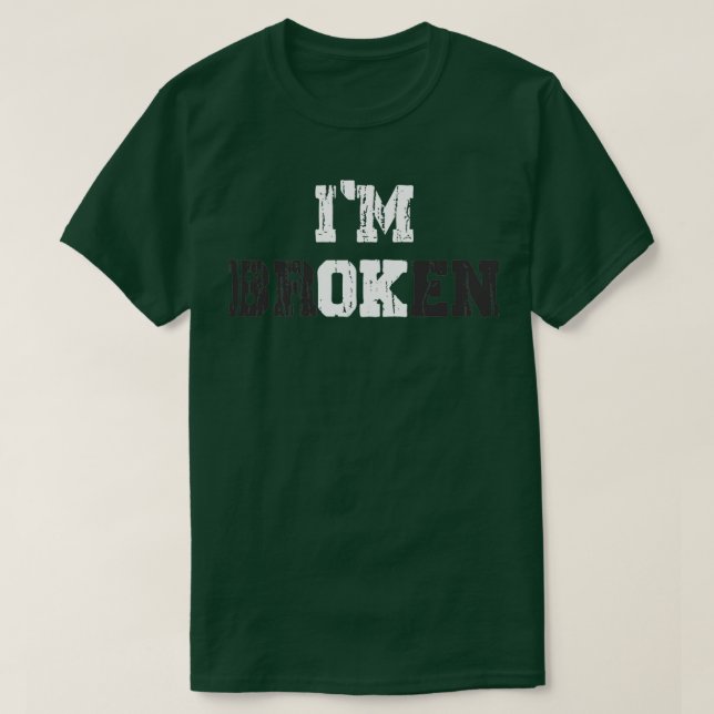 Camiseta Ix27m ok Ix27m roto (Diseño del anverso)