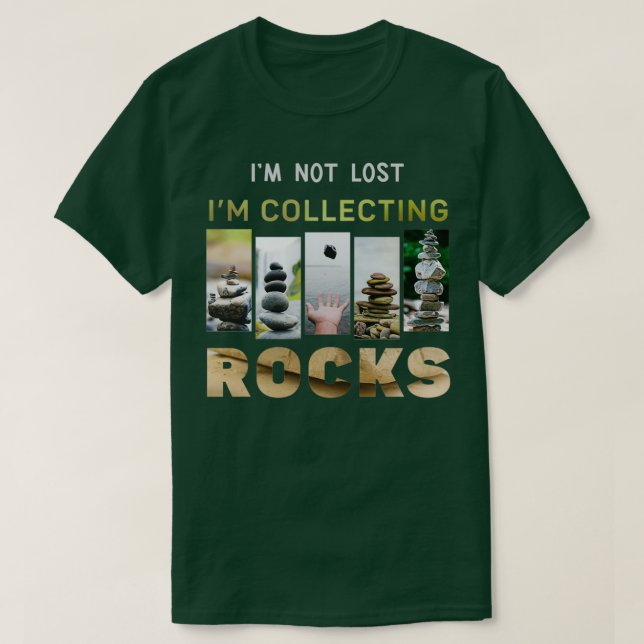 Camiseta Ix27m Sin Perder Ix27m Recolectando Rocas 2 (Diseño del anverso)