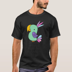 Camiseta Ix27m Sólo hablando con mi loro Hoy 9 2