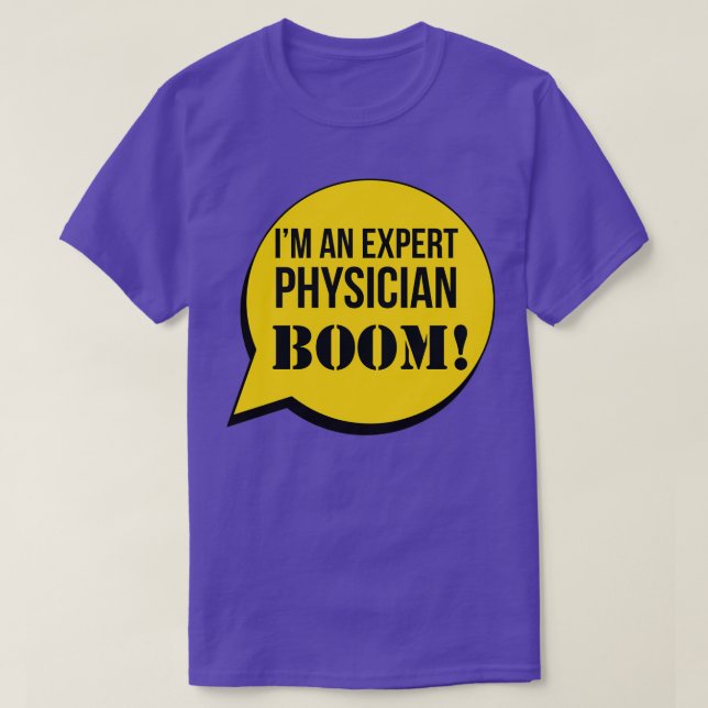 Camiseta Ix27m Un Boom Médico Experto (Diseño del anverso)