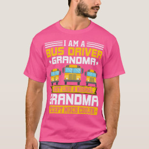 Camiseta Ix27m un bus escolar de la abuela conductora de bu