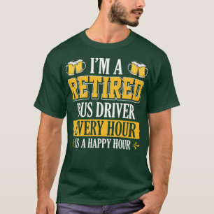 Camiseta Ix27M UN CONDUCTOR DE AUTOBÚS RETIRADO CADA HORA E