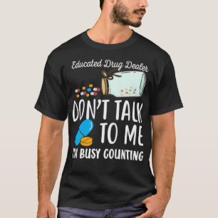 Camiseta Ix27m, un distribuidor de medicamentos instruido,